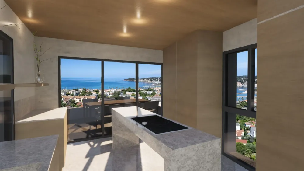 Cuisine panoramique au dernier étagewebp